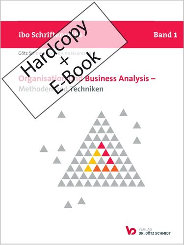 Organisation und Business Analysis – Methoden und Techniken (Hardcopy + E-Book im Format epub)